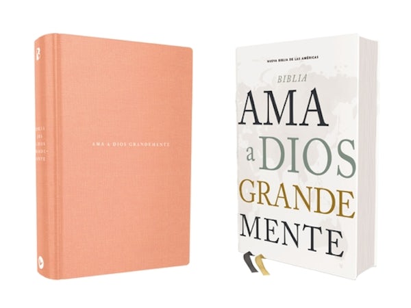 Cover image for Nbla, Santa Biblia, AMA a Dios Grandemente, Interior a Cuatro Colores, Tapa Dura, Comfort Print, isbn: 9780829730678