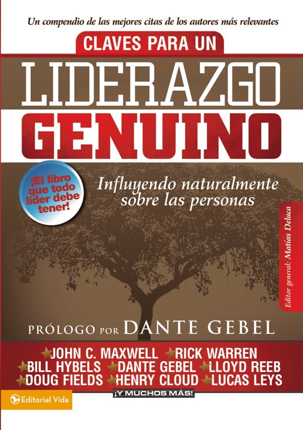 Cover image for Claves para un liderazgo genuino, isbn: 9780829757972