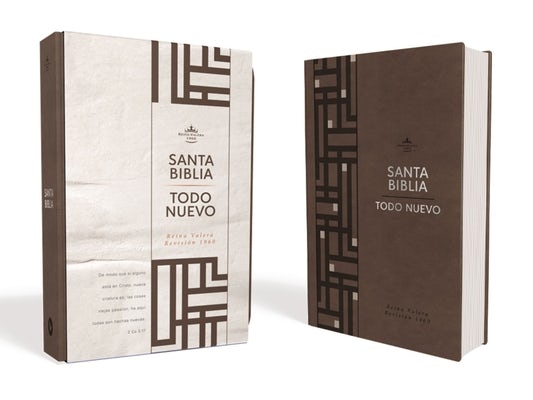 Cover image for Rvr60, Santa Biblia, Nuevo Creyente 'Todo Nuevo', Leathersoft, Café, Comfort Print, isbn: 9780829769937