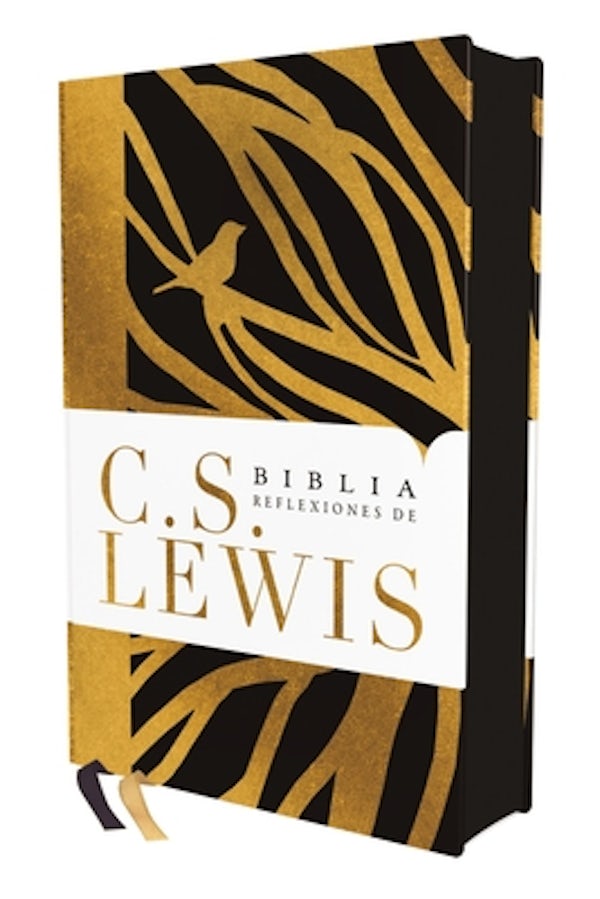 Cover image for Rvr, Biblia Reflexiones de C. S. Lewis, Interior a DOS Colores, Tapa Dura, Negro, Comfort Print, isbn: 9780829770902