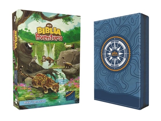 Cover image for Nbla, Biblia Aventura, Interior a Color, Leathersoft, Azul, Con Cierre, Comfort Print, isbn: 9780829771558