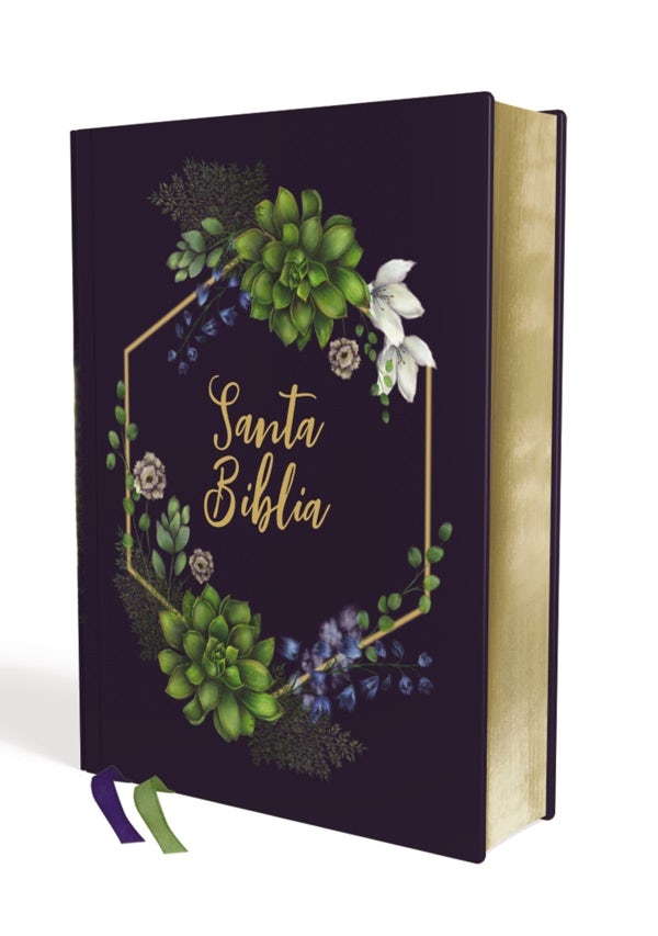 Cover image for Nvi, Santa Biblia, Revisión 2022, Edición Artística, Tapa Dura/Tela, Arte Con Bordes Dorados, Palabras de Jesús En Rojo, Comfort Print, isbn: 9780829771862