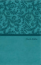 Cover image for Rvr60, Santa Biblia, Tierra Santa, Ultrafina, Letra Grande, Leathersoft, Turquesa, Con Cierre, Palabras de Jesús En Rojo, Comfort Print, isbn: 9780829772159