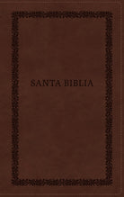 Cover image for Rvr60, Santa Biblia, Tierra Santa, Ultrafina, Letra Grande, Leathersoft, Café, Con Cierre, Palabras de Jesús En Rojo, Comfort Print, isbn: 9780829772166