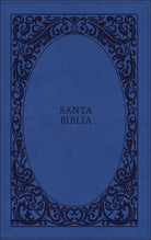 Cover image for Rvr60, Santa Biblia, Tierra Santa, Ultrafina, Letra Grande, Leathersoft, Azul, Con Cierre, Palabras de Jesús En Rojo, Comfort Print, isbn: 9780829772173