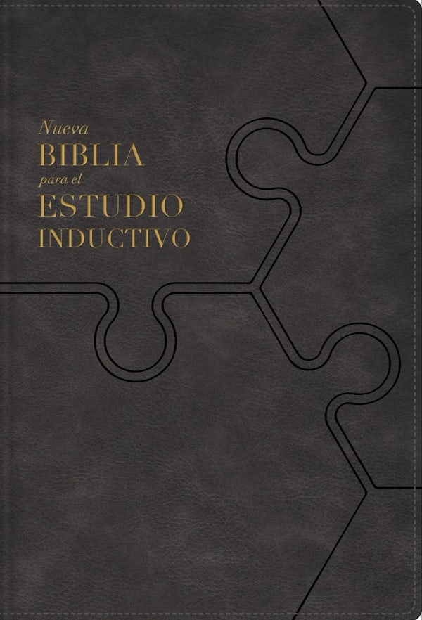 Cover image for Nbla, Nueva Biblia Para El Estudio Inductivo, Interior a DOS Colores, Leathersoft, Gris, Comfort Print, isbn: 9780829773231
