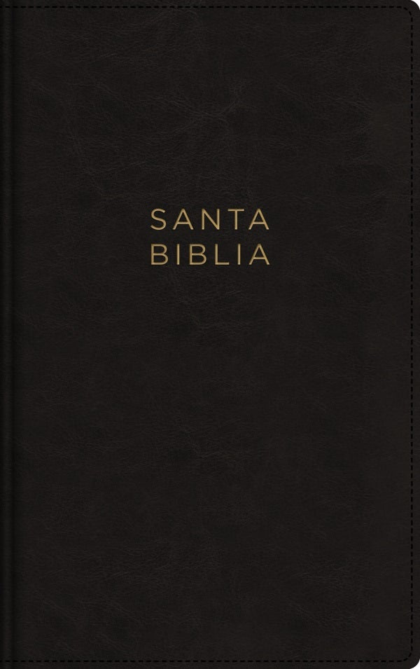 Cover image for Nbla, Santa Biblia, Ultrafina, Letra Grande, Leathersoft, Negro, Palabras de Jesús En Rojo, Con Cierre, isbn: 9780829774245