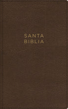 Cover image for Nbla, Santa Biblia, Ultrafina, Letra Gigante, Leathersoft, Cafï¿½, Palabras de Jesï¿½s En Rojo, isbn: 9780829776133