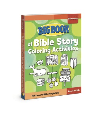 Cover image for Big Book of Bible Story Coloring Activities for Elementary Kids, isbn: 9780830772308