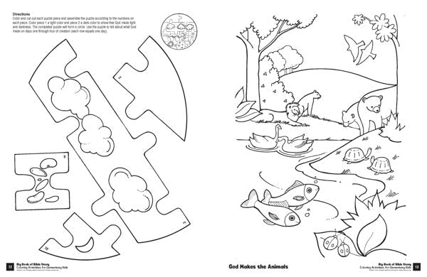 Cover image for Big Book of Bible Story Coloring Activities for Elementary Kids, isbn: 9780830772308