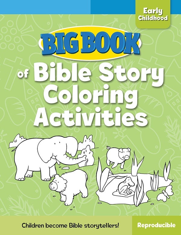 Cover image for Big Book of Bible Story Coloring Activities for Early Childhood, isbn: 9780830772346