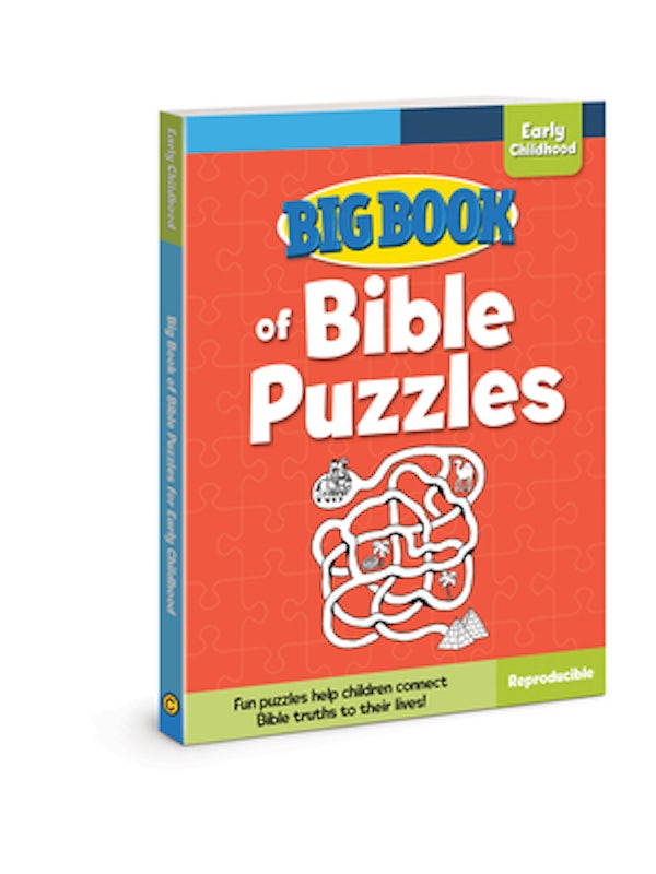 Cover image for Big Book of Bible Puzzles for Early Childhood, isbn: 9780830772353