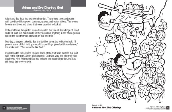 Cover image for Big Book of Coloring Pages with Bible Stories for Kids of All Ages, isbn: 9780830772360