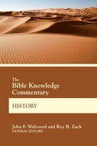 Cover image for The Bible Knowledge Commentary History, isbn: 9780830772636