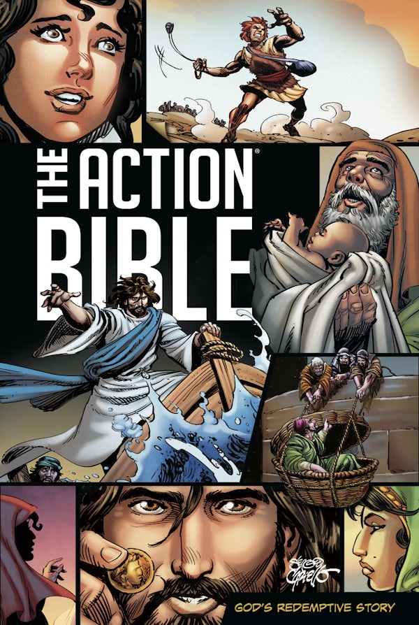 Cover image for The Action Bible, isbn: 9780830777440