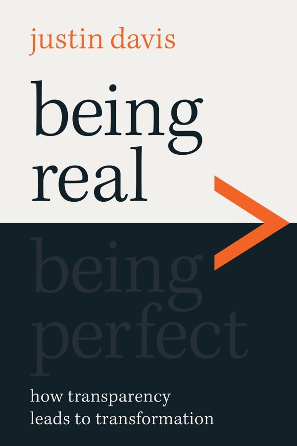 Cover image for Being Real > Being Perfect, isbn: 9780830785681