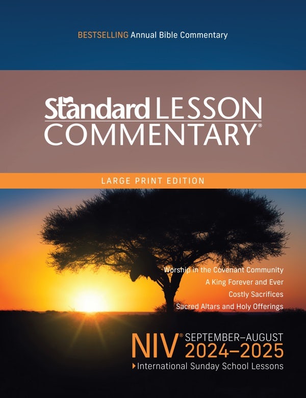 Cover image for Niv(r) Standard Lesson Commentary(r) Large Print Edition 2024-2025, isbn: 9780830786664