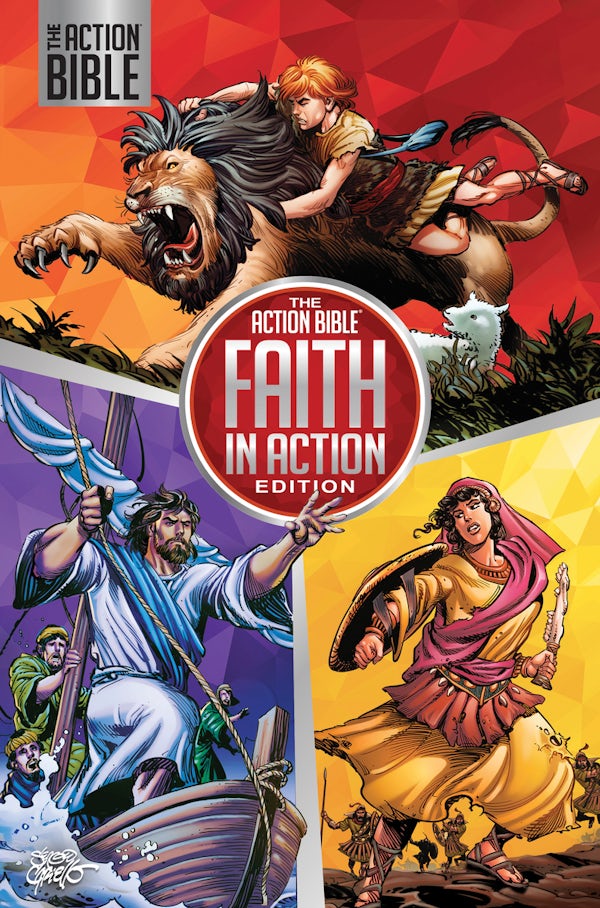 Cover image for The Action Bible: Faith in Action Edition, isbn: 9780830787005