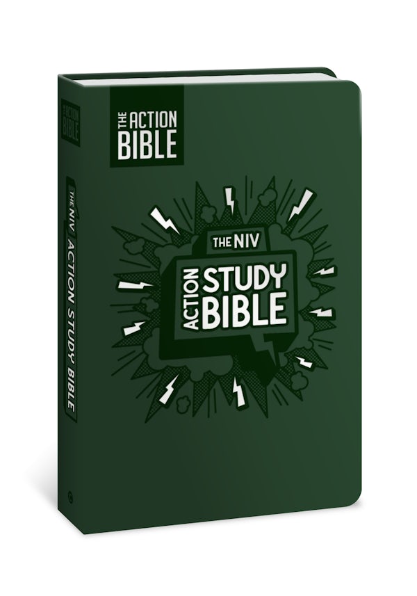 Cover image for The NIV Action Study Bible, Leathersoft, Forest, Full Color, isbn: 9780830787418