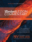 Cover image for Niv(r) Standard Lesson Commentary(r) Large Print Edition 2025-2026, isbn: 9780830787654