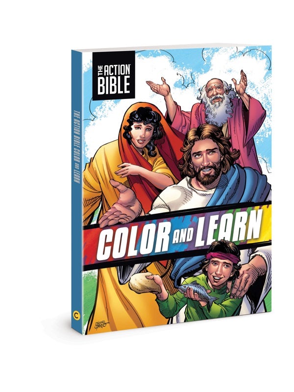 Cover image for The Action Bible Color and Learn, isbn: 9780830788057