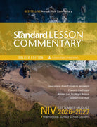 Cover image for Niv(r) Standard Lesson Commentary(r) Deluxe Edition 2026-2027 Large Print Reproducible Activity Pages Digital Greek/Hebrew Lexicons Digital Bible Dictionaries Full-Color Visual Resources Issl, isbn: 9780830791279