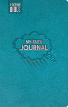 Cover image for The Action Bible: My Faith Journal (Teal) Write, Draw, Pray Companion Journal Guided Faith Journal Faith Adventure Journal, isbn: 9780830793518