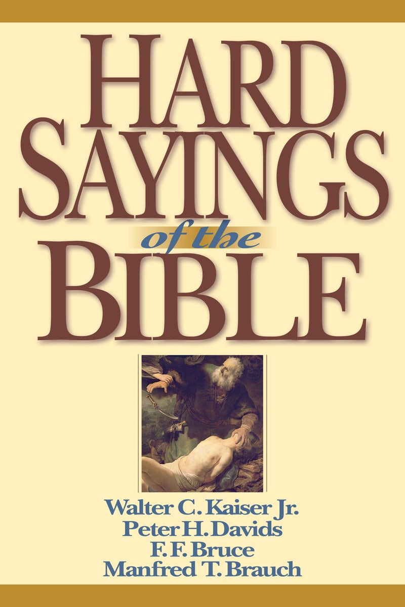Cover image for Hard Sayings of the Bible, isbn: 9780830815401