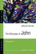 Cover image for The Message of John, isbn: 9780830824229