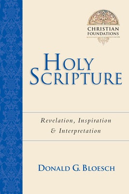 Cover image for Holy Scripture, isbn: 9780830827527