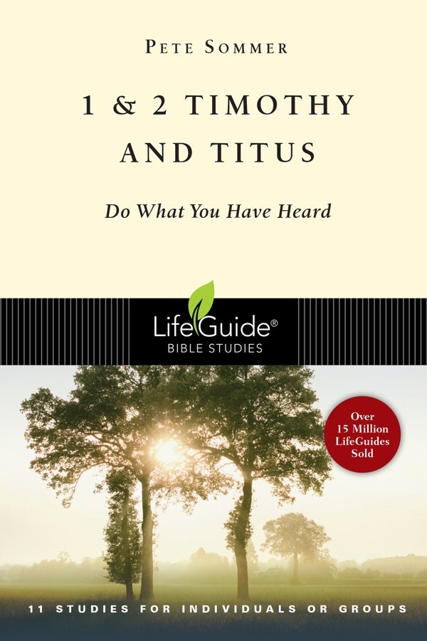 Cover image for 1 & 2 Timothy and Titus, isbn: 9780830830169