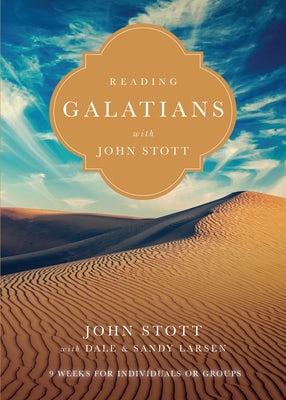 Cover image for Reading Galatians with John Stott, isbn: 9780830831944
