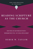 Cover image for Reading Scripture as the Church, isbn: 9780830849185
