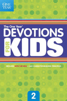 Cover image for The One Year Devotions for Kids #2, isbn: 9780842345927