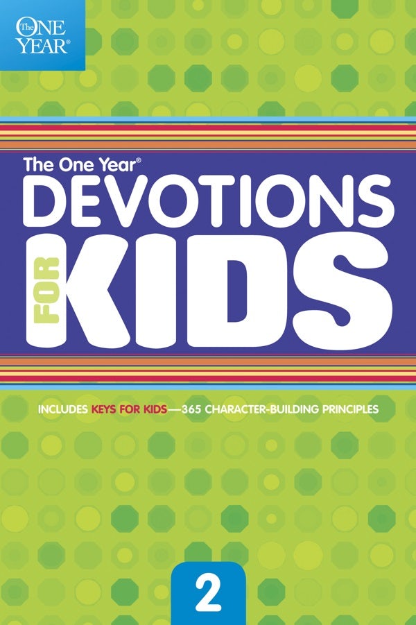 Cover image for The One Year Devotions for Kids #2, isbn: 9780842345927