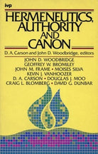 Cover image for Hermeneutics, Authority and Canon, isbn: 9780851115726