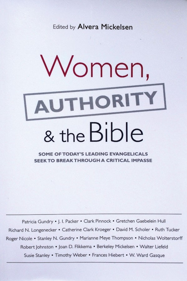 Cover image for Women, Authority & the Bible, isbn: 9780877846086