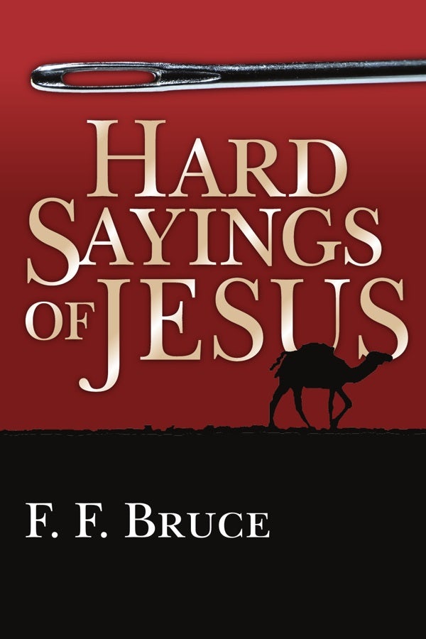 Cover image for Hard Sayings of Jesus, isbn: 9780877849278