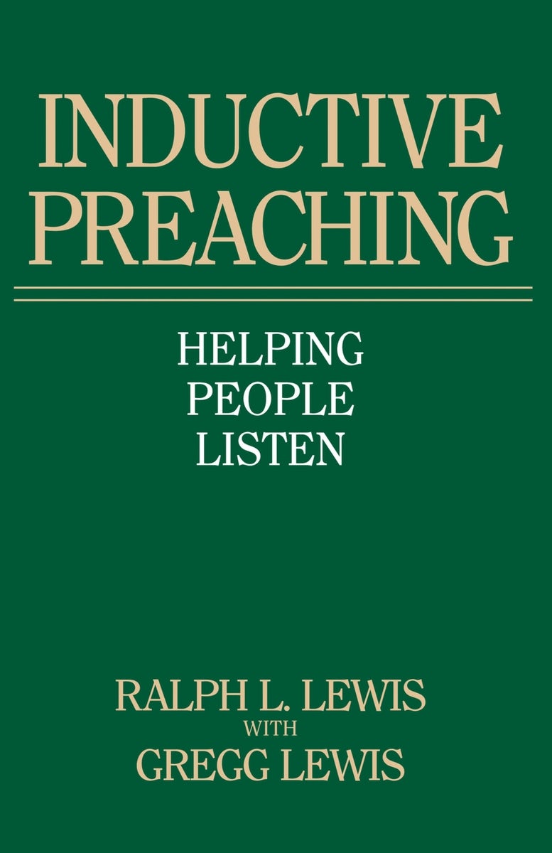 Cover image for Inductive Preaching, isbn: 9780891072874