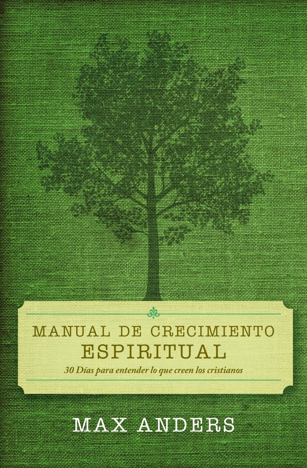 Cover image for Manual de Crecimiento Espiritual, isbn: 9780899225050