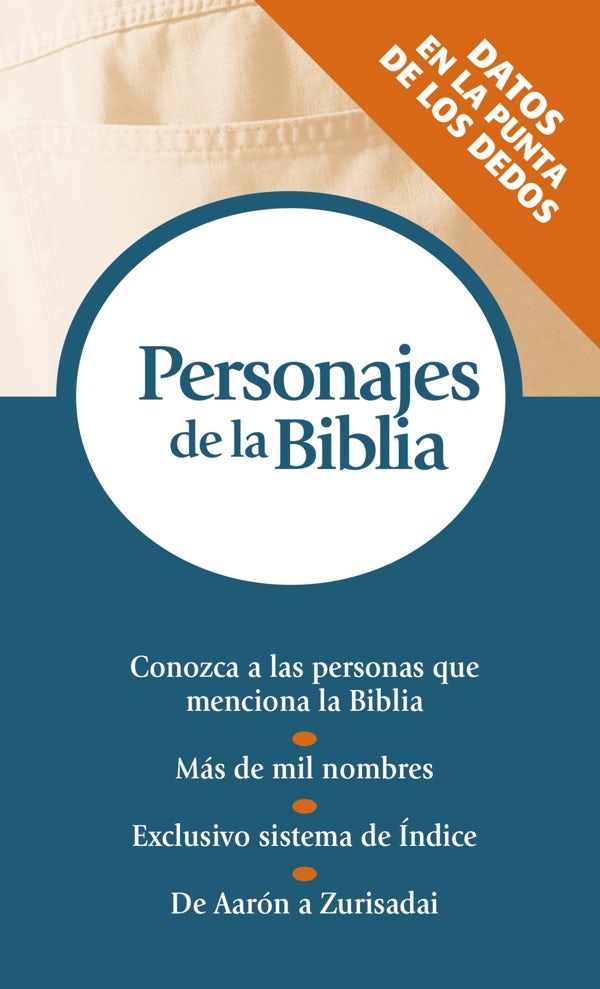 Cover image for Personajes de la Biblia, isbn: 9780899226255