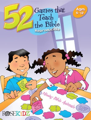 Cover image for 52 Games That Teach the Bible, isbn: 9780937282649