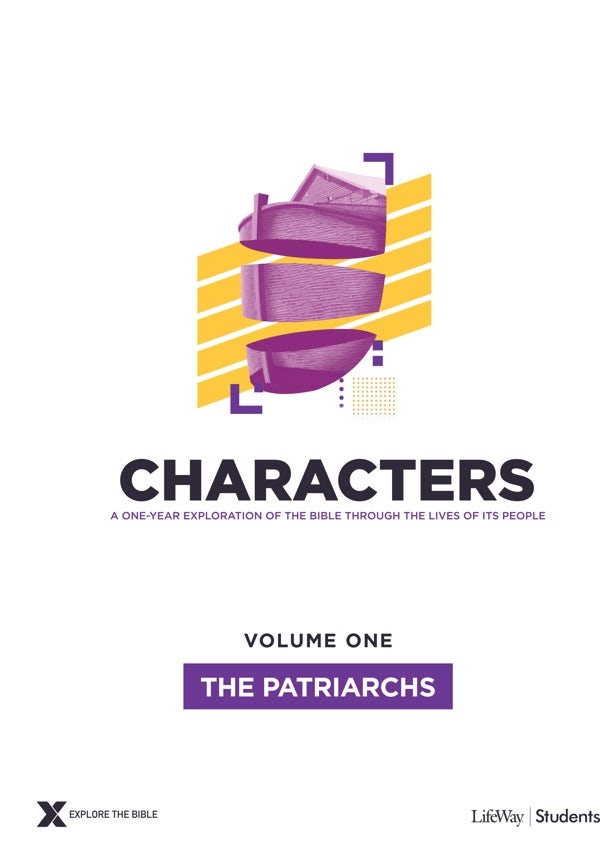 Cover image for Characters Volume 1: The Patriarchs - Teen Study Guide, isbn: 9781087700472