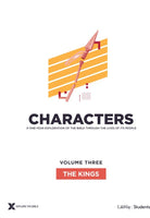 Cover image for Characters Volume 3: The Kings - Teen Study Guide, isbn: 9781087700496