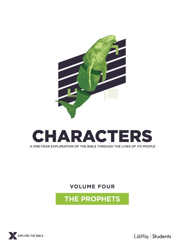 Cover image for Characters Volume 4: The Prophets - Teen Study Guide, isbn: 9781087700502
