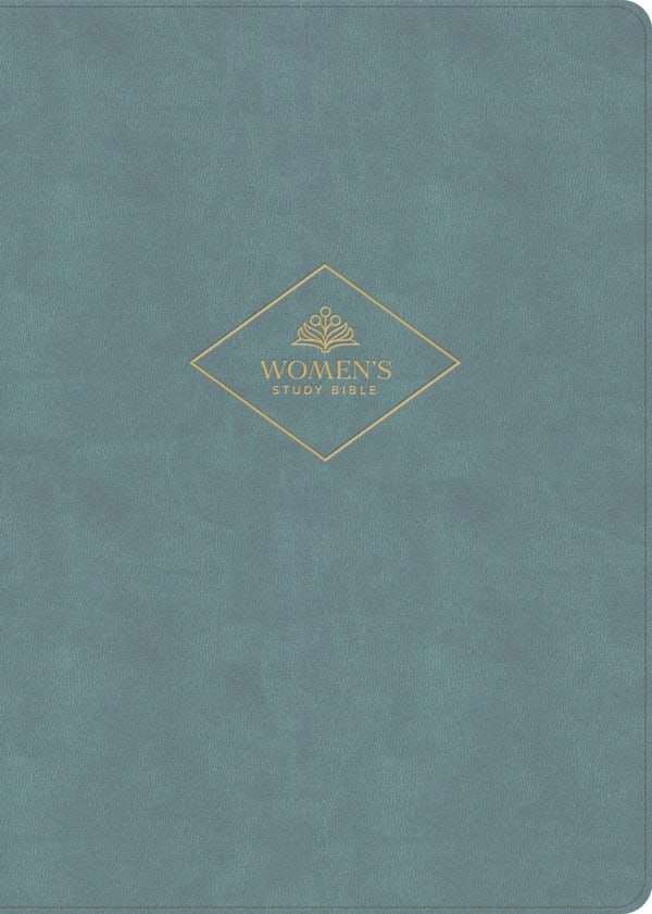 Cover image for CSB Women's Study Bible, Earthen Teal Suedesoft Leathertouch, isbn: 9781087706894
