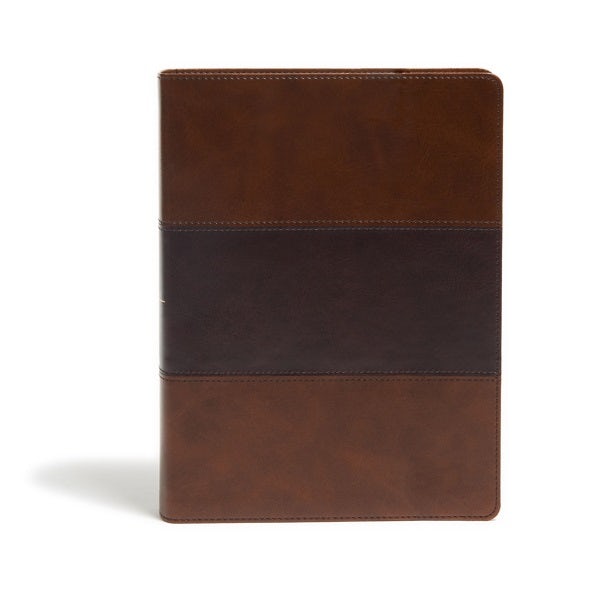 Cover image for KJV Study Bible, Full-Color, Saddle Brown Leathertouch, isbn: 9781087721958