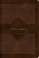 Cover image for Rvr 1960 Biblia Letra Grande Tamaño Manual Edición Tierra Santa, Café Símil Piel Mass Market, isbn: 9781087727967