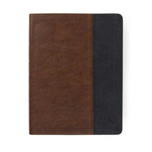 Cover image for CSB Men of Character Bible, Brown/Black Leathertouch, isbn: 9781087730264