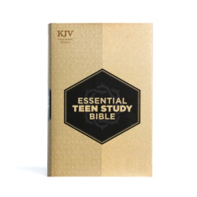 Cover image for KJV Essential Teen Study Bible, Hardcover, isbn: 9781087731070